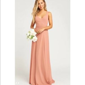 Show me your mumu jenn rustic mauve crisp dress